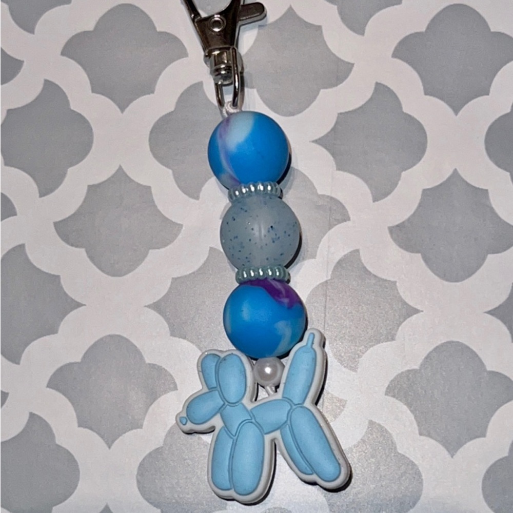 Balloon Animal Zipper Pull
